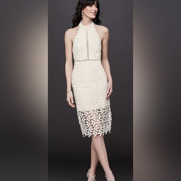 astr lace midi dress periwinkle Melaine Lace Trim Mini Dress main image 0